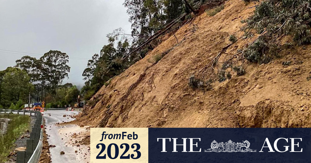 Falls Creek landslide still moving as summer snow tipped to hit region